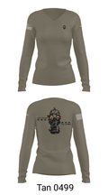 CBOLC 05-23 91857398 Women's Long Sleeve V-neck Shirt - 41