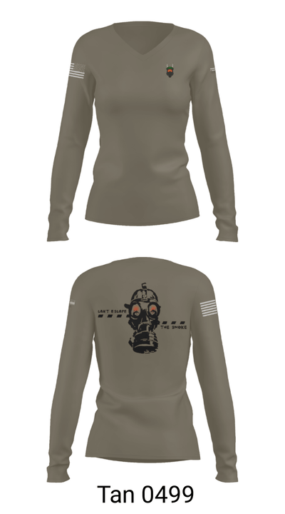 CBOLC 05-23 91857398 Women's Long Sleeve V-neck Shirt - 41