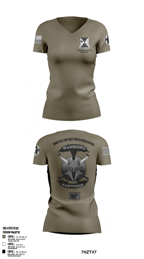 Women's Short Sleeve Vneck Shirt, , Army, Teamtime, Team time, sublimation, custom sports apparel, team uniforms, spirit wear, spiritwear, sports uniforms, custom shirts, team store, custom team store, fundraiser sports, apparel fundraiser