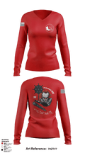 Mobile unit 2 64041633 Women's Long Sleeve V-neck Shirt - 51