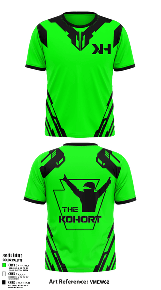 Short Sleeve Performance Shirt, The Kohort, E-Sports, Teamtime, Team time, sublimation, custom sports apparel, team uniforms, spirit wear, spiritwear, sports uniforms, custom shirts, team store, custom team store, fundraiser sports, apparel fundraiser