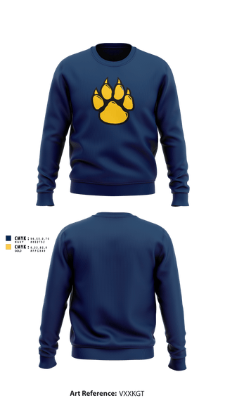 Crew Neck Sweatshirt, Waldo Pafford Elementary, Spirit Store, Teamtime, Team time, sublimation, custom sports apparel, team uniforms, spirit wear, spiritwear, sports uniforms, custom shirts, team store, custom team store, fundraiser sports, apparel fundraiser