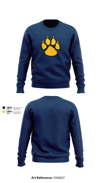 Waldo Pafford Elementary 79350355 Crew Neck Sweatshirt - 16