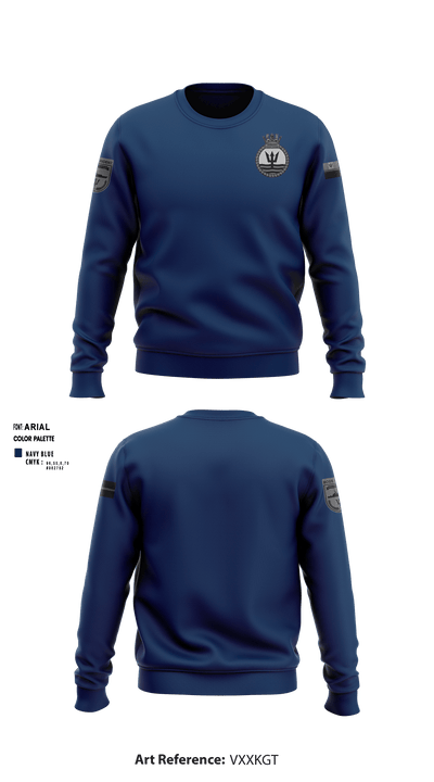 BCGS TRIDENT 3686693 Crew Neck Sweatshirt - 7