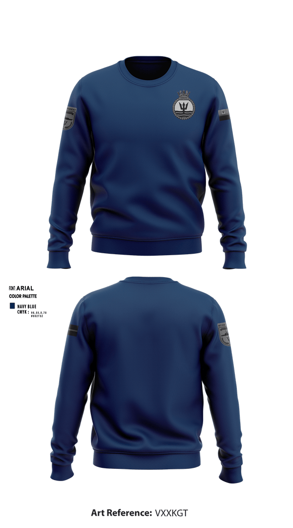 Crew Neck Sweatshirt, , Coast Guard, Teamtime, Team time, sublimation, custom sports apparel, team uniforms, spirit wear, spiritwear, sports uniforms, custom shirts, team store, custom team store, fundraiser sports, apparel fundraiser