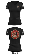 A Co. 2-211th GSAB 21328090 Women's Short Sleeve V-neck Shirt - 21
