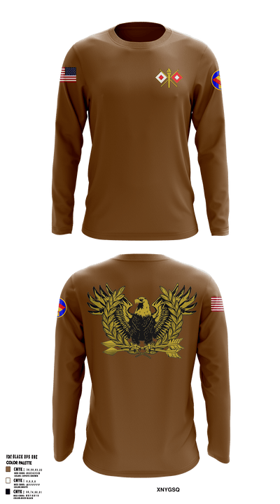 142 FA BDE Warrants 90151775 Long Sleeve Performance Shirt - 50