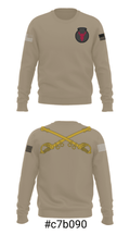 1-145th Armor 33702857 Crew Neck Sweatshirt - 7
