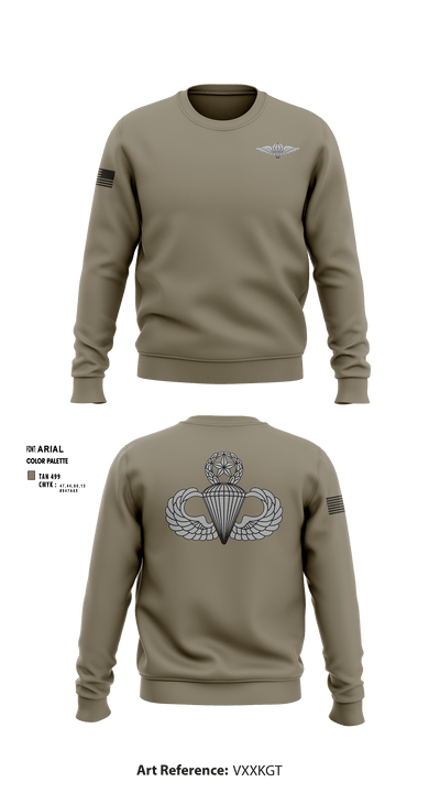 165th Quartermaster 50925110 Crew Neck Sweatshirt - 2