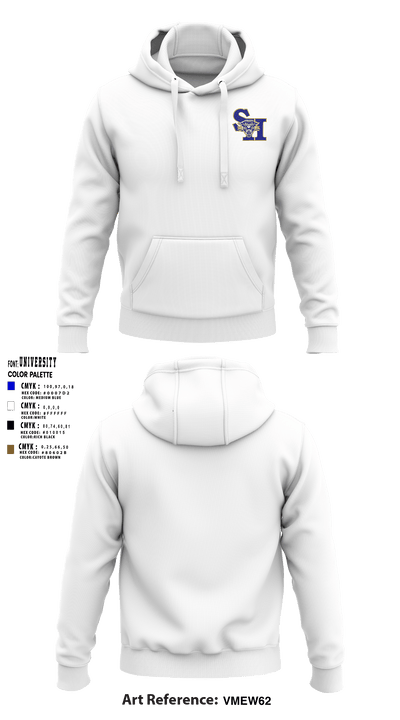 Sweet Home High School Cross Country 24439885 Hoodie - 45