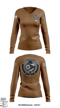 0730 74233775 Women's Long Sleeve V-neck Shirt - 50