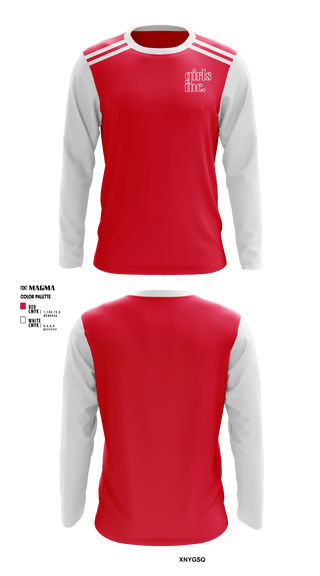 Long Sleeve Performance Shirt, Girls Inc. Camp, Spirit Store, Teamtime, Team time, sublimation, custom sports apparel, team uniforms, spirit wear, spiritwear, sports uniforms, custom shirts, team store, custom team store, fundraiser sports, apparel fundraiser