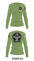 HMLA-169 74224528 Women's Long Sleeve V-neck Shirt - 36