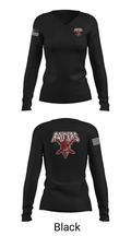 E Troop 5CR Raiders 18563163 Women's Long Sleeve V-neck Shirt - 39