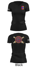 HHB 138th FAB 6085057 Women's Short Sleeve V-neck Shirt - 20