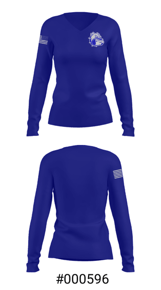 Women's Long Sleeve Vneck Shirt, Burke High School Basketball, Men's Basketball, Teamtime, Team time, sublimation, custom sports apparel, team uniforms, spirit wear, spiritwear, sports uniforms, custom shirts, team store, custom team store, fundraiser sports, apparel fundraiser