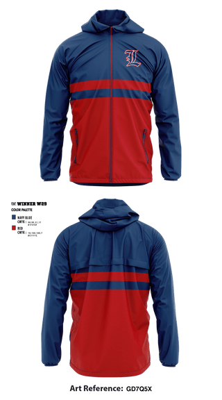 Windbreaker, Liberty High School, Spirit Store, Teamtime, Team time, sublimation, custom sports apparel, team uniforms, spirit wear, spiritwear, sports uniforms, custom shirts, team store, custom team store, fundraiser sports, apparel fundraiser