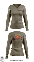 3rd Platoon 81914582 Women's Long Sleeve V-neck Shirt - 50