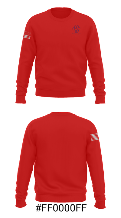 Kea'au High School Volleyball 44020704 Crew Neck Sweatshirt - 11