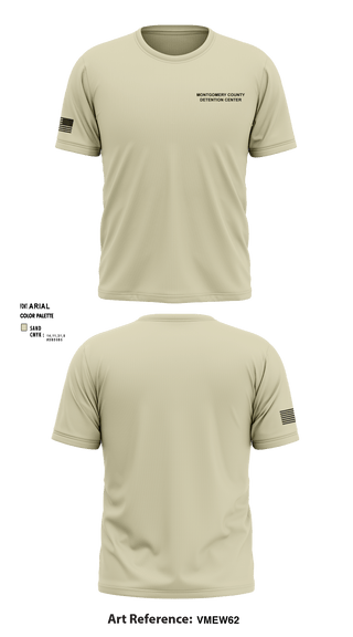 Short Sleeve Performance Shirt, Montgomery County Detention Center, Police, Teamtime, Team time, sublimation, custom sports apparel, team uniforms, spirit wear, spiritwear, sports uniforms, custom shirts, team store, custom team store, fundraiser sports, apparel fundraiser