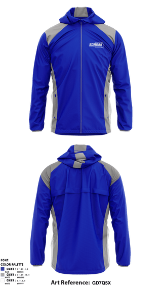 Windbreaker, SDHSAA, Spirit Store, Teamtime, Team time, sublimation, custom sports apparel, team uniforms, spirit wear, spiritwear, sports uniforms, custom shirts, team store, custom team store, fundraiser sports, apparel fundraiser