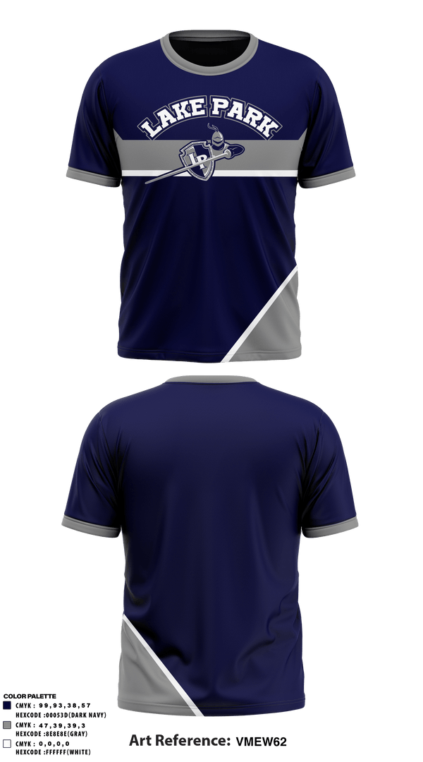 Short Sleeve Performance Shirt, Lake Park High School, Spirit Store, Teamtime, Team time, sublimation, custom sports apparel, team uniforms, spirit wear, spiritwear, sports uniforms, custom shirts, team store, custom team store, fundraiser sports, apparel fundraiser