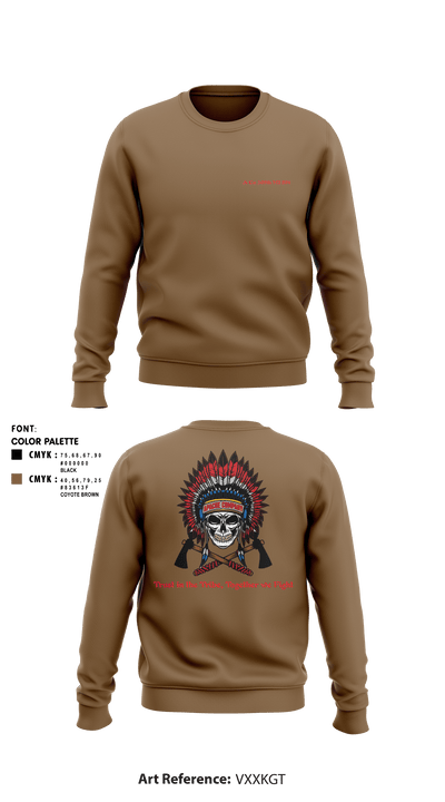 A CO 309th MI BN 82109621 Crew Neck Sweatshirt - 3
