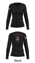 1/503 Snipers 39758046 Women's Long Sleeve V-neck Shirt - 38