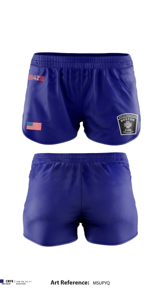 Ranger Panties, Boston Fire Department Engine-42, , Teamtime, Team time, sublimation, custom sports apparel, team uniforms, spirit wear, spiritwear, sports uniforms, custom shirts, team store, custom team store, fundraiser sports, apparel fundraiser