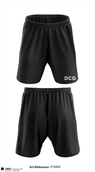 1/3 D.Co Colors 38248924 Athletic Shorts NO Pockets - 1