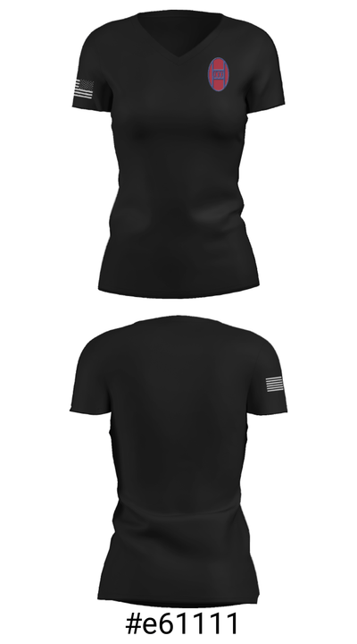 230th BSB HHC 34082750 Women's Short Sleeve V-neck Shirt - 19