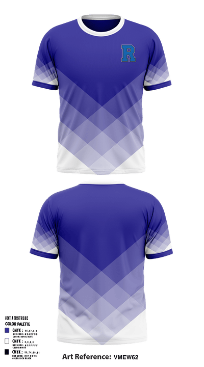 Rochester High School 55192762 Short Sleeve Performance Shirt - 2