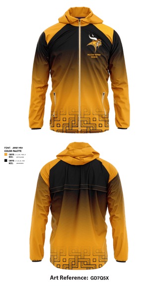 Windbreaker, Pelican Rapids High School Track, Track & Field, Teamtime, Team time, sublimation, custom sports apparel, team uniforms, spirit wear, spiritwear, sports uniforms, custom shirts, team store, custom team store, fundraiser sports, apparel fundraiser