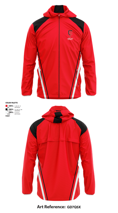 Christ First Baseball 5375381 Windbreaker - 1