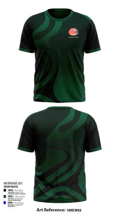 Sandyiis Shop 95872702 Short Sleeve Performance Shirt - 1