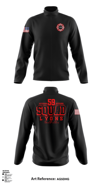 V.A. Public Safety 28704642 Fleece Jacket - 1