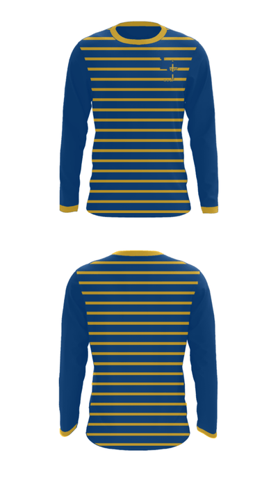 Lehman Catholic High School Band 27215386 Long Sleeve Performance Shirt - 8