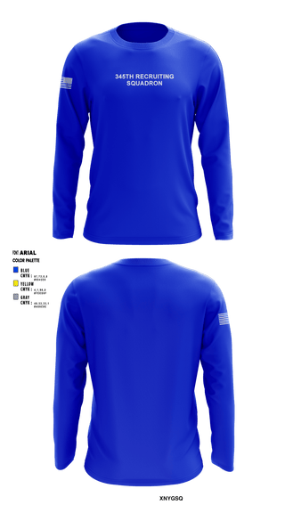Long Sleeve Performance Shirt, , Air Force, Teamtime, Team time, sublimation, custom sports apparel, team uniforms, spirit wear, spiritwear, sports uniforms, custom shirts, team store, custom team store, fundraiser sports, apparel fundraiser