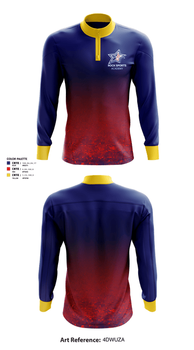 Rock Sports Academy 43658479 Quarter Zip Jacket - 1