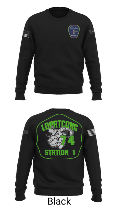 Delaware Park Chemical Engine Co. #1 31356015 Crew Neck Sweatshirt - 9