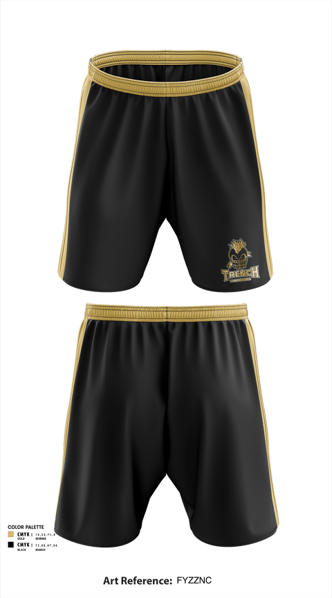 Athletic Shorts With Pockets, TRENCH WARRIORS, Football, Teamtime, Team time, sublimation, custom sports apparel, team uniforms, spirit wear, spiritwear, sports uniforms, custom shirts, team store, custom team store, fundraiser sports, apparel fundraiser