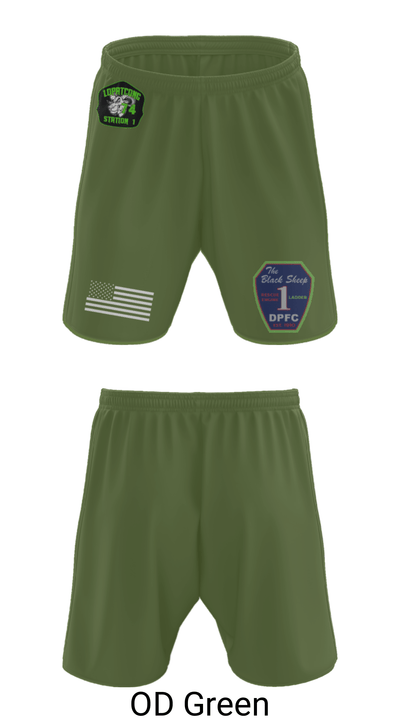 Delaware Park Chemical Engine Co. #1 31356015 Athletic Shorts With Pockets - 27