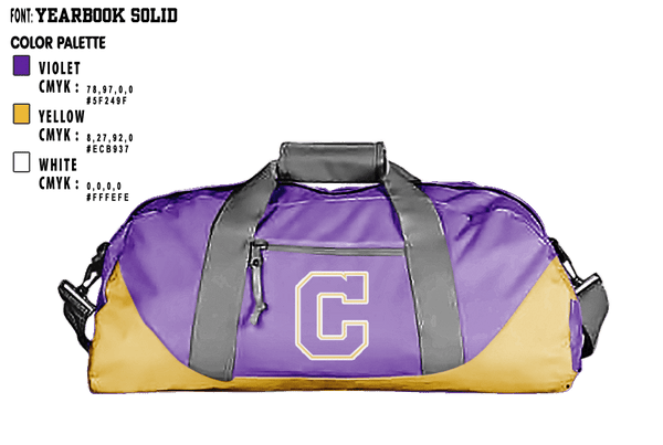 Duffle Bag, Concord High School Wrestling, Wrestling, Teamtime, Team time, sublimation, custom sports apparel, team uniforms, spirit wear, spiritwear, sports uniforms, custom shirts, team store, custom team store, fundraiser sports, apparel fundraiser