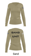 GANG UNIT 94383825 Women's Long Sleeve V-neck Shirt - 42