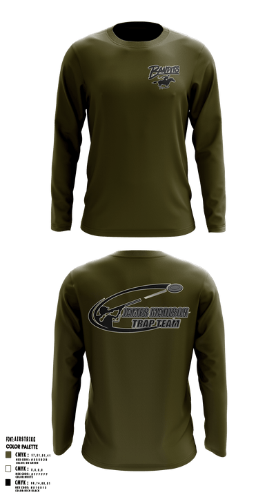 Bandits 5286641 Long Sleeve Performance Shirt - 1