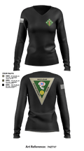 Nuclear Disablement Team 21416676 Women's Long Sleeve V-neck Shirt - 57