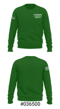 1st Battalion 1st Marines H&S S-6 56316666 Crew Neck Sweatshirt - 7