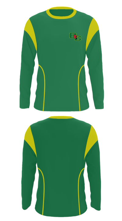 Bishop Guertin High School Cross Country 88962524 Long Sleeve Performance Shirt - 4