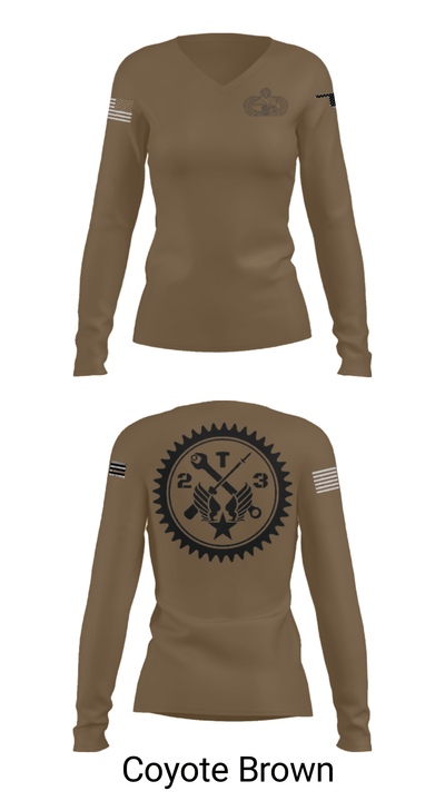 137 SOLRS 81582262 Women's Long Sleeve V-neck Shirt - 37