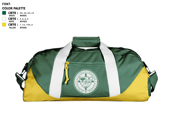 Duffle Bag, Covington Latin School, Spirit Store, Teamtime, Team time, sublimation, custom sports apparel, team uniforms, spirit wear, spiritwear, sports uniforms, custom shirts, team store, custom team store, fundraiser sports, apparel fundraiser